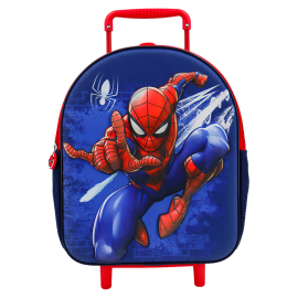 Marvel Spiderman Junior Trolley Backpack 3D 36x25x14cm 