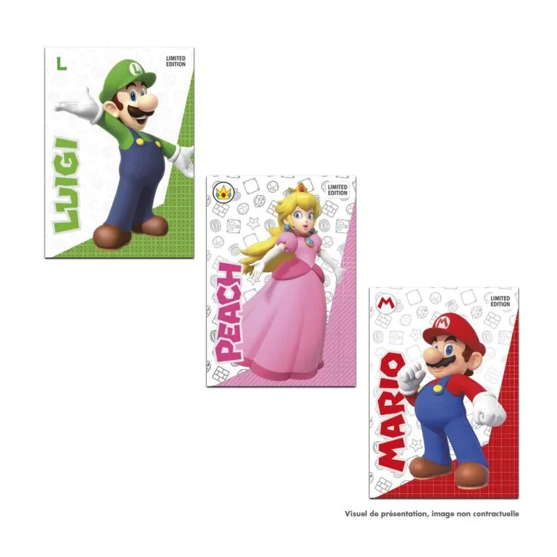 Panini Super Mario Stickers Box of 50 Pouches Album and stickers