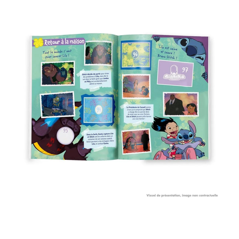 Disney Stitch Stickers Album Panini