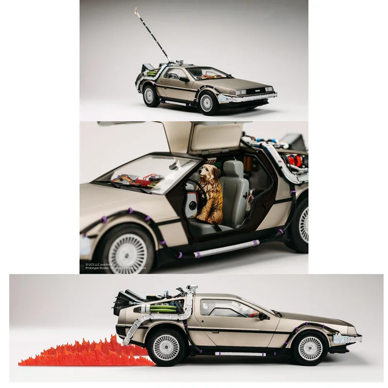 Back To The Future / Retour vers le Futur 1:10 Die Cast Delorean Replica Takara Tomy