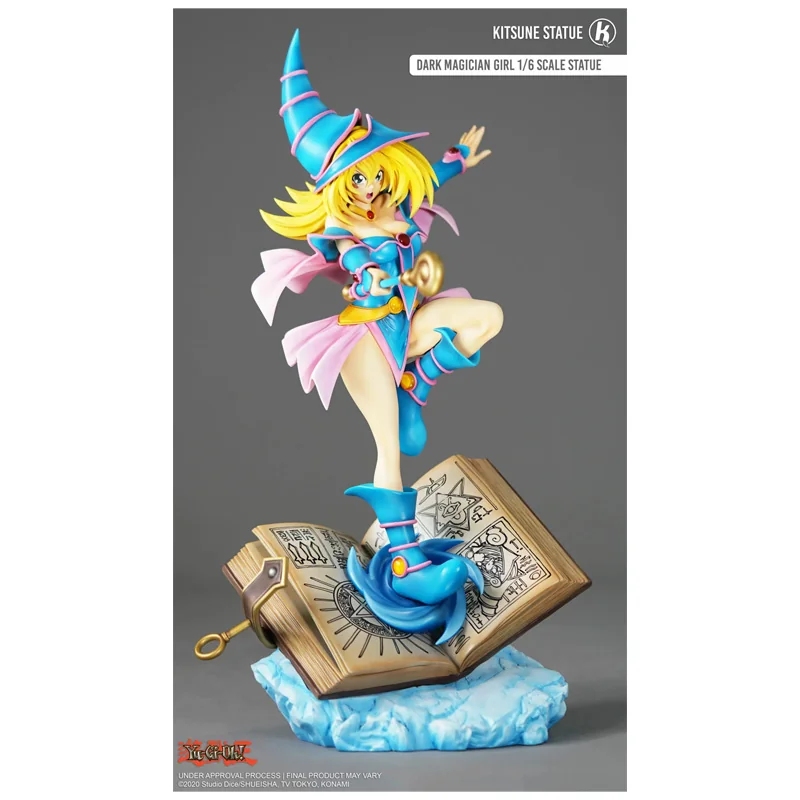 Yu Gi Oh Statue 1/6 Dark Magician Girl Dark Magician 42cm 