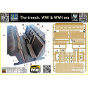 The trench. WWI & WWII era Military model kit