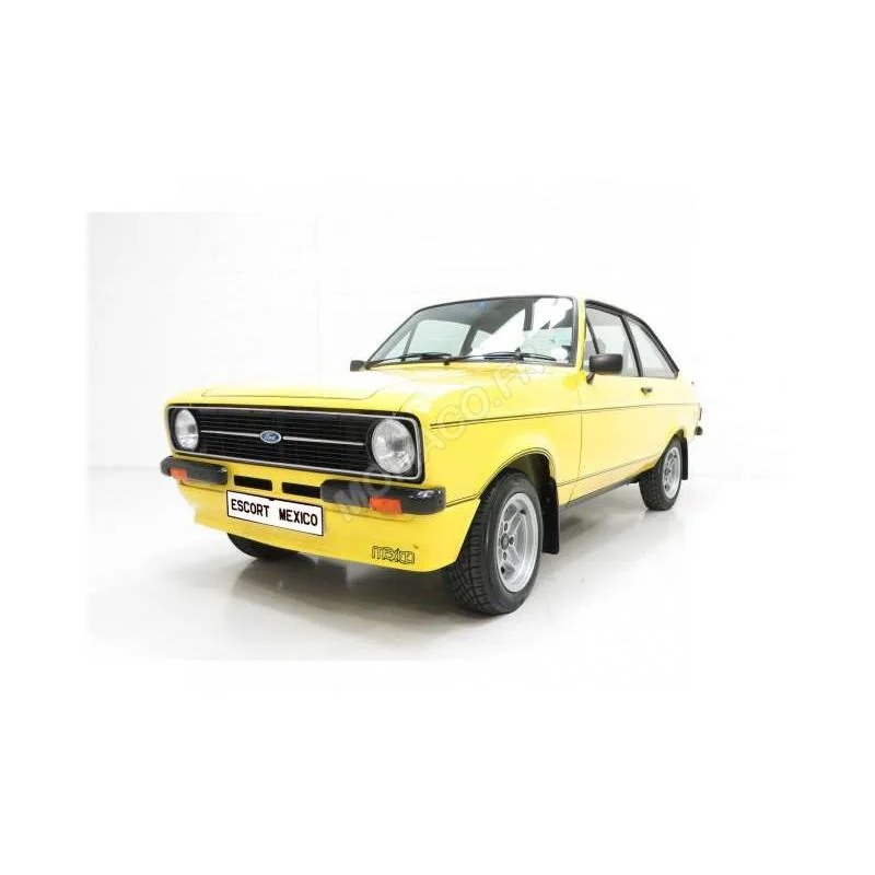 FORD ESCORT MKII RS MEXICO 1976 JAUNE RHD Die cast 