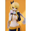 Fairy Tail Pop Up Parade Lucy Heartfilia Natsu Costume Ver. L Size 22 cm Figurines