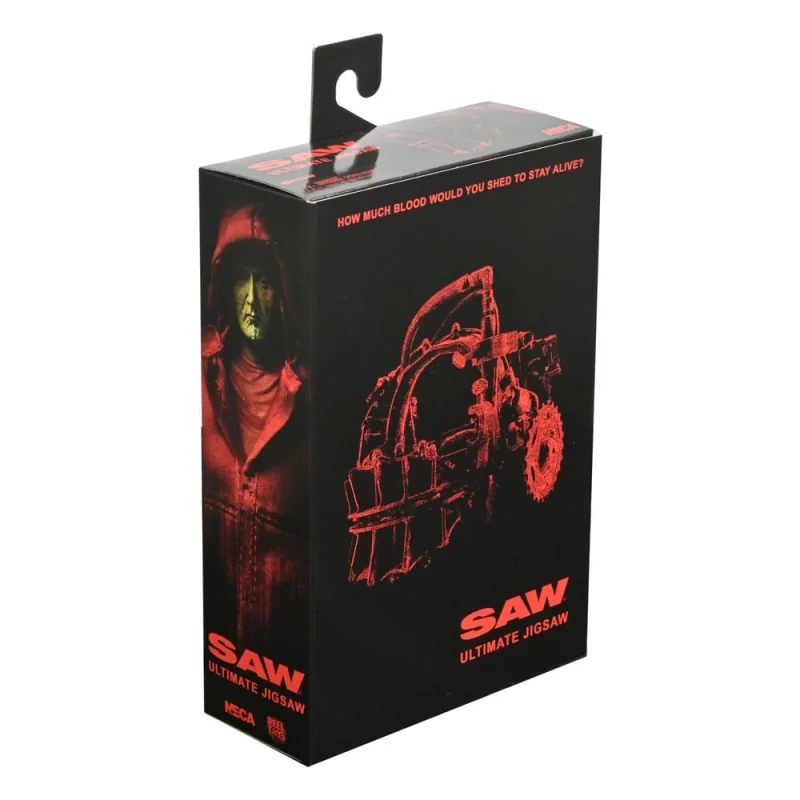 Saw Figure Ultimate Jigsaw Killer Red Robe 18 cm NECA