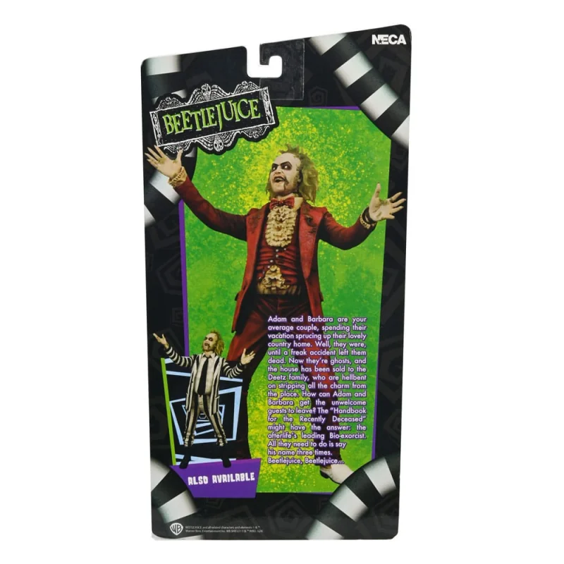 Beetlejuice 1988 Beetlejuice Red Tuxedo Figure 18 cm NECA