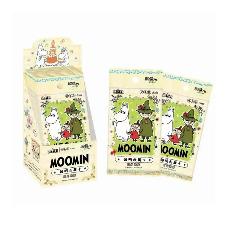 Moomin Cardfun Box of 10 Boosters of 3 Cards 