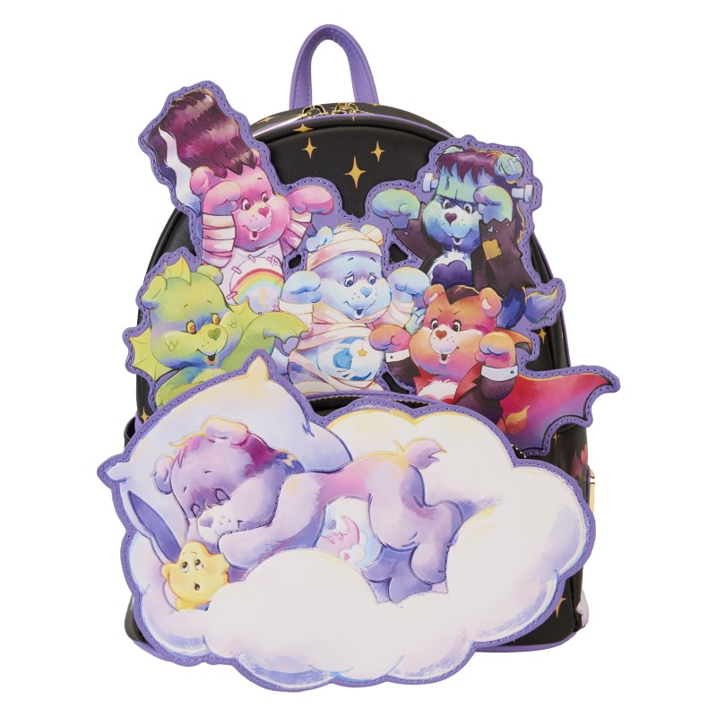 Carebears X Universal Monsters Loungefly Scary Care Bears Backpack 