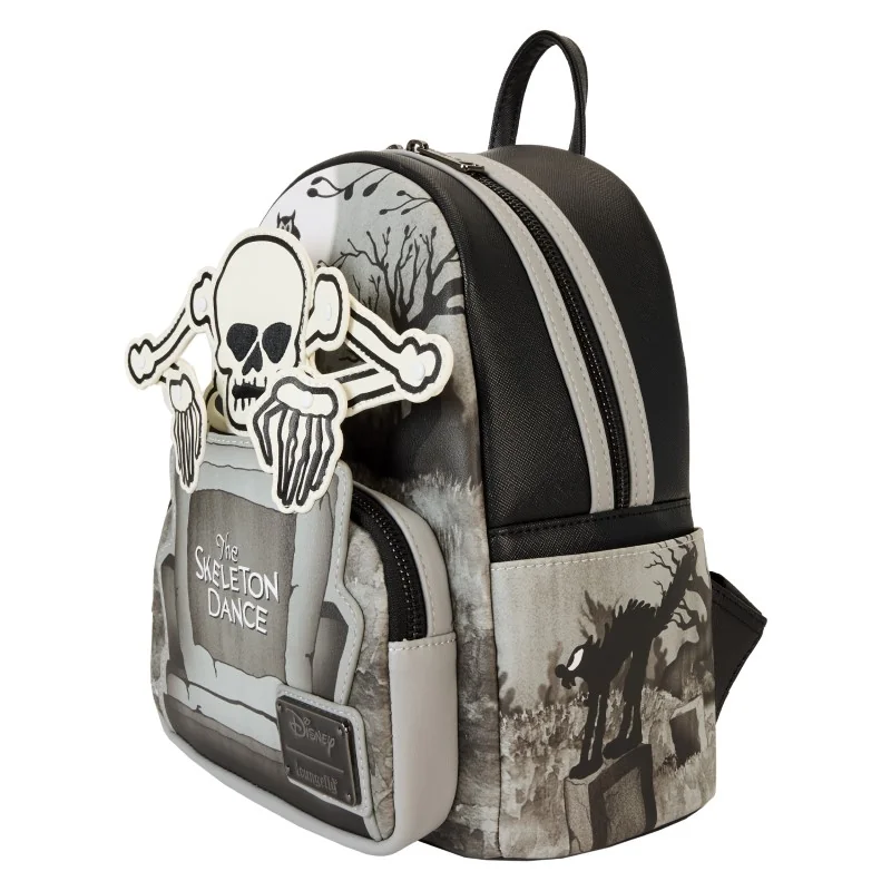 LFWDBK3713 Disney Loungefly Mini Backpack Skeleton Dance