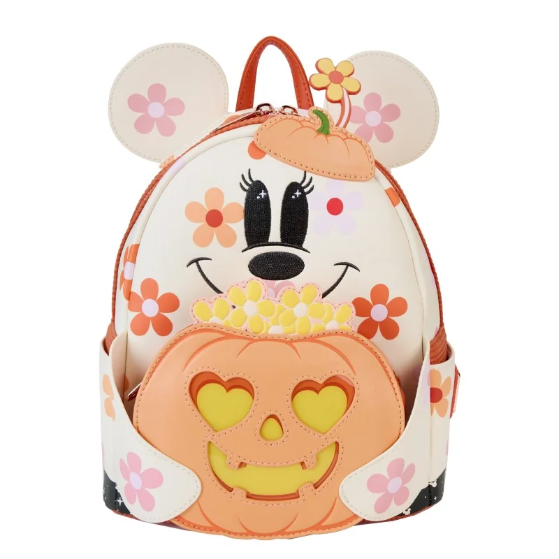 Disney Loungefly Minnie Halloween Mini Backpack Bag 