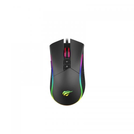 HAVIT - Wired RGB Gaming Mouse - Black 