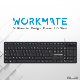 WORKMATE Ultimate USB Wired Keyboard 