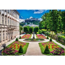 Wooden puzzle – Mirabell Palace and Salzburg Castle – 1010 pcs (100 unique pcs) 
