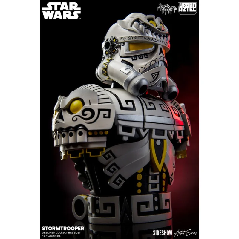 Star Wars bust Designer Bust Sideshow Artist Series Stormtrooper by Jesse Hernandez 18 cm Sideshow Collectibles