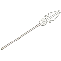 Magic The Gathering - Avacyn's Moonsilver Spear -.999 Silver Plated Replica 1:1 scale replica