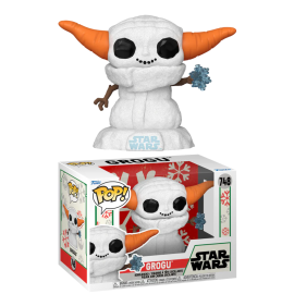 MANDALORIAN HOLIDAY - POP Star Wars No. 748 - Grogu (Snowman) Pop figures 