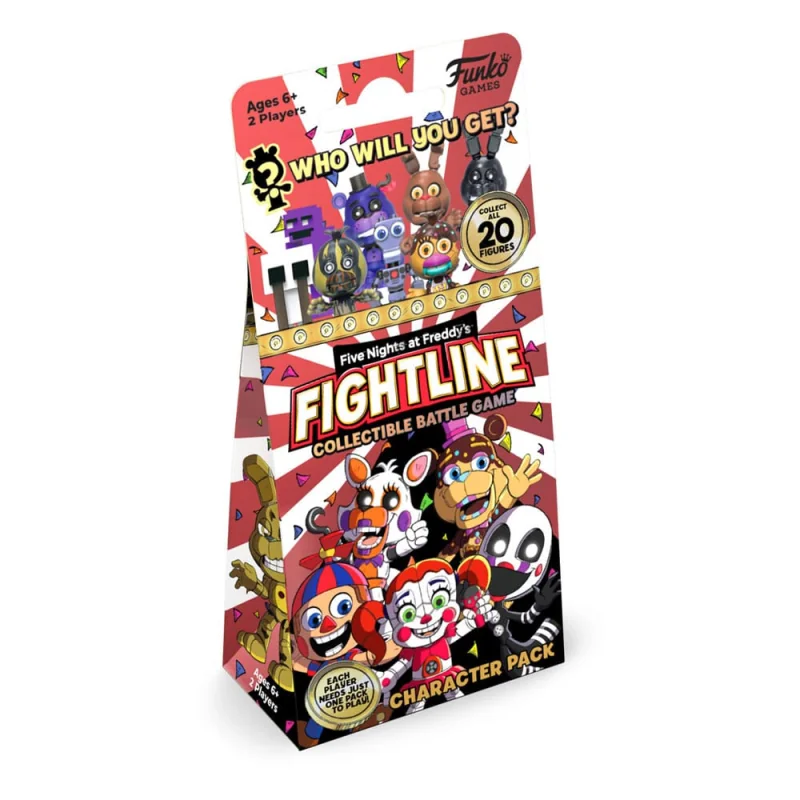 Five Nights at Freddy's card game expansion pack Collectable Battle Game Fightline Figurine 