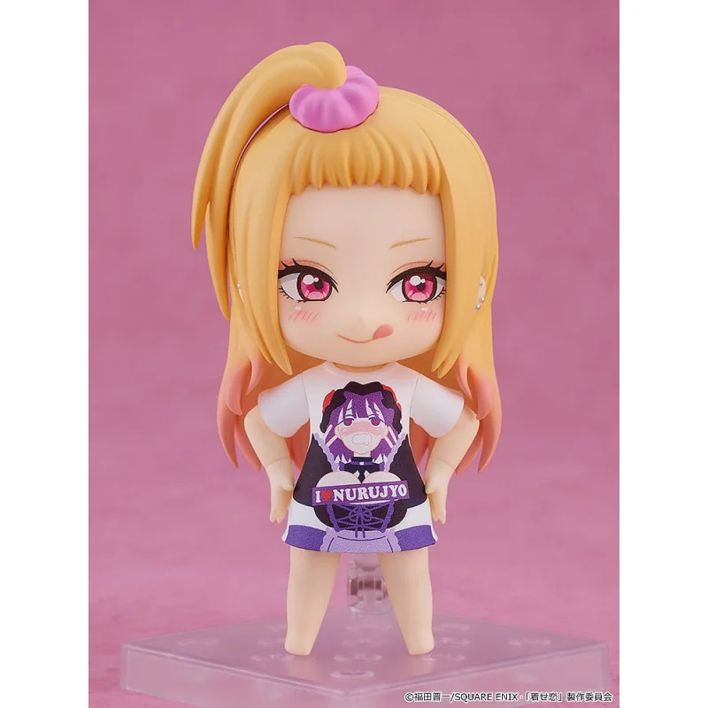 My Dress-Up Darling figurine Nendoroid Marin Kitagawa: Slippery Girls Full Graphic T-Shirt Ver. 10 cm Action Figure