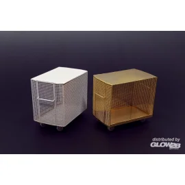 Wire mesh container (2pcs) 