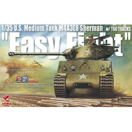 US Sherman M4A3E8Easy Eight Medium tank Model kit 