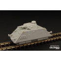 Schwere Panzer Draisine KANONENWAGEN Model kit 