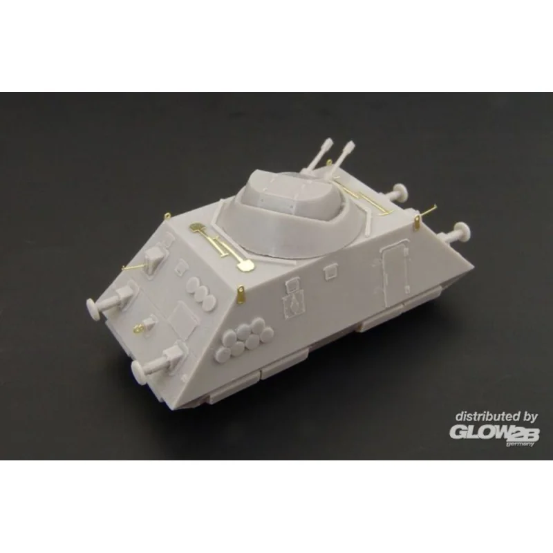 Schwere Panzer Draisine KUGELBLITZ Model kit 