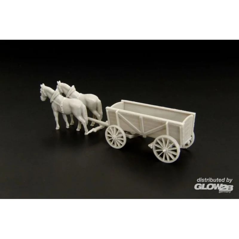 Horse drawn wagon Model kit 