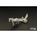 Grass chopper MELICHAR w horse Military model kit