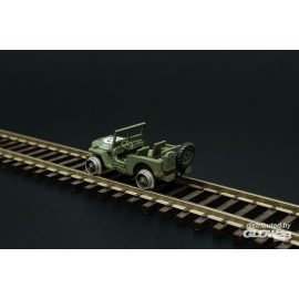 Railway Jeep (2pcs) Model kit 