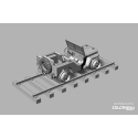 Railway Jeep (2pcs) Military model kit