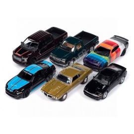 BOX OF 6 PIECES "AUTOWORLD PREMIUM ASSORTMENT": 2024 - SERIES N°1 - VERSION B Die cast 