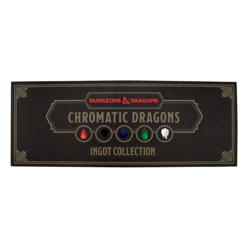 Dungeons & Dragons Ingots Chromatic Dragons Ingot Set