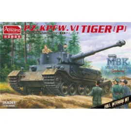 PzKpfwg.VI Tiger(P) Truppenübfhz. FULL INTERIOR Model kit 