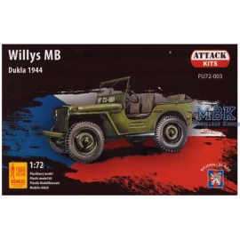 Willys Jeep MB Dukla 1944 Model kit 