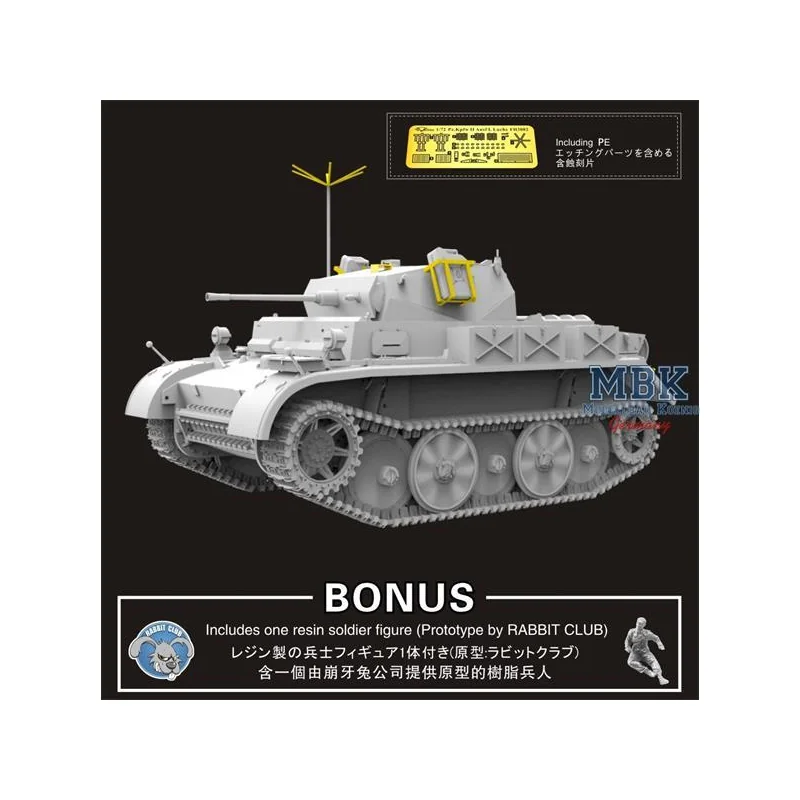 Pz.Kpfw II Ausf L "Luchs" Collector's Edition Military model kit