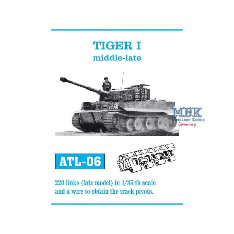 Tiger I (middle / late) / Sturmtiger tracks 