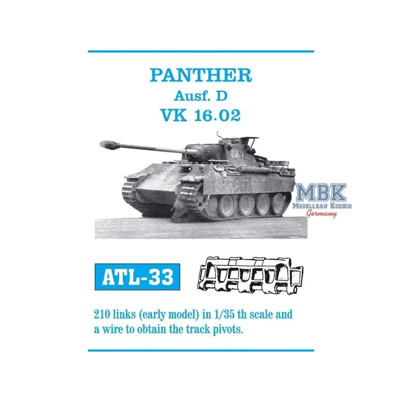 Panther Ausf. D / VK16.02 tracks 