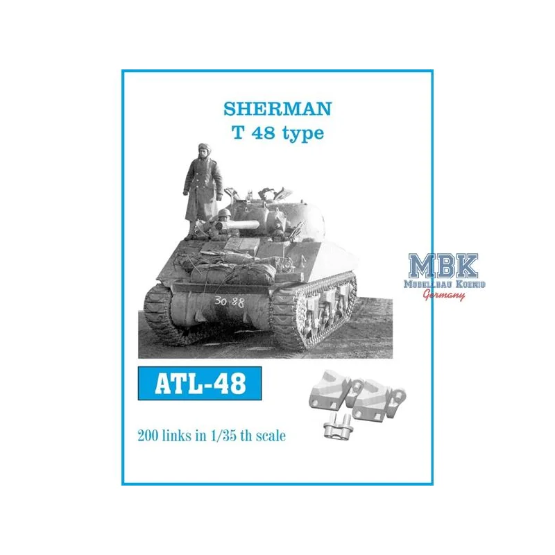 Sherman T48 type tracks 