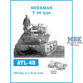 Sherman T48 type tracks 