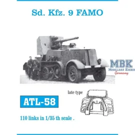 Sd.Kfz. 9 FAMO late tracks 