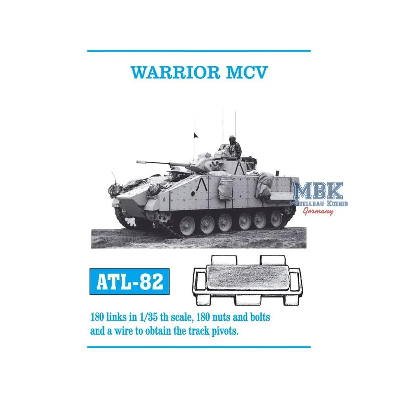 Warrior MCV tracks 