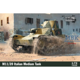 M11/39 Italian Tank Model kit 