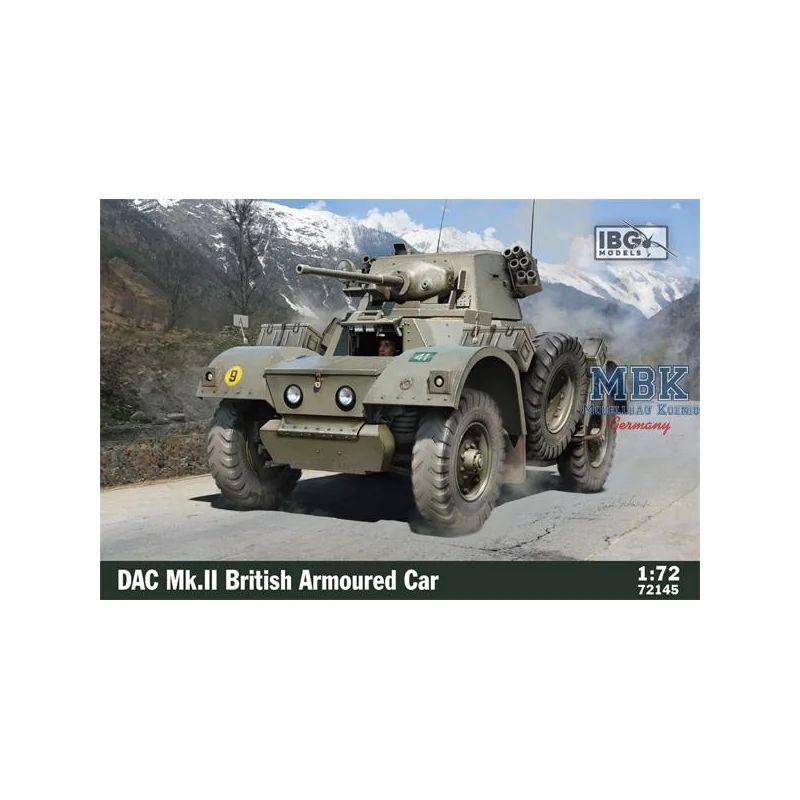 DAC Mk.II British Armoured Car Model kit 