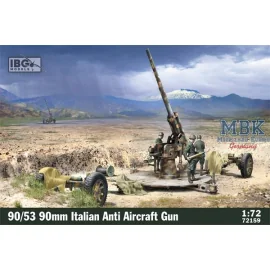 90/53 90mm Italian Anti-Aircraft-Gun Model kit 