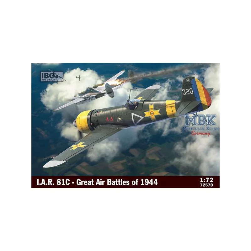 I.A.R. 81C "IARs Greatest Air Battles 1944" Model kit 