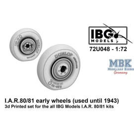 I.A.R. 80/81 Early Wheels (used until 1943) 