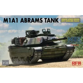 M1A1 Abrams UKRAINE (updated version w/work.track) Model kit 