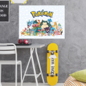 Pokemon Wall Sticker Giant Catch them all 91X63cm Album and stickers