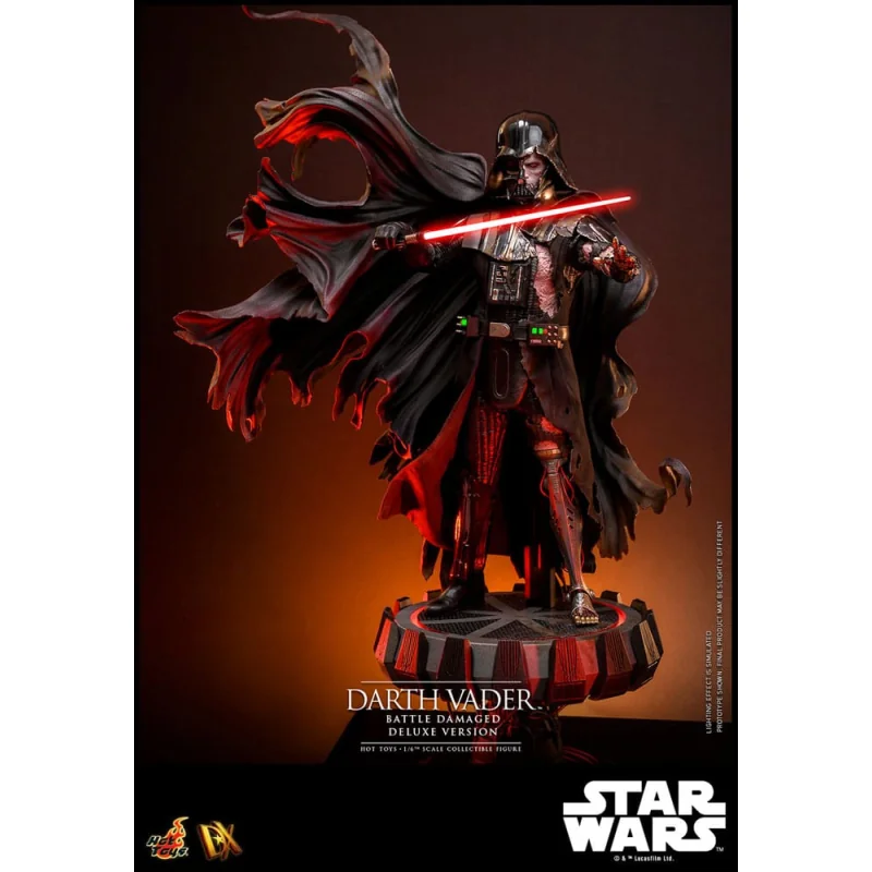 Star Wars - Figure 1/6 Darth Vader (Battle Damaged) Deluxe Version 35 cm