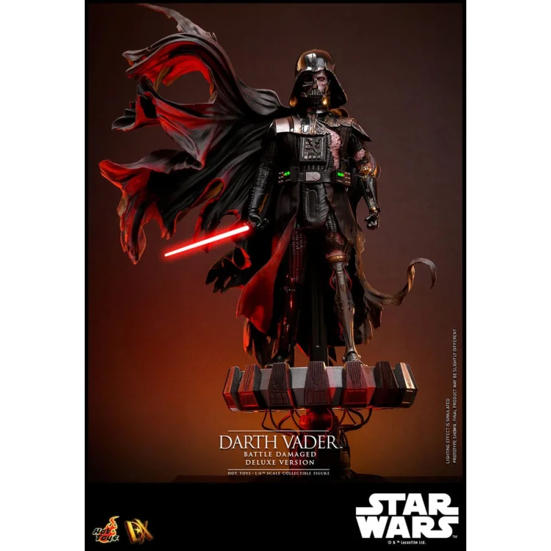 Star Wars - Figure 1/6 Darth Vader (Battle Damaged) Deluxe Version 35 cm